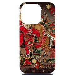 Christmas Art 01 iPhone 14 Pro Black UV Print PC Hardshell Case