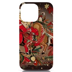 Christmas Art 01 iPhone 14 Pro Max Black UV Print PC Hardshell Case