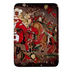 Christmas Art 01 Rectangular Glass Fridge Magnet (4 pack)