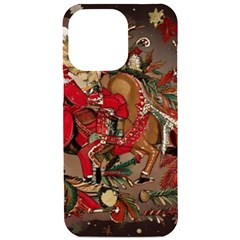 Christmas Art 01 iPhone 15 Pro Max Black UV Print PC Hardshell Case