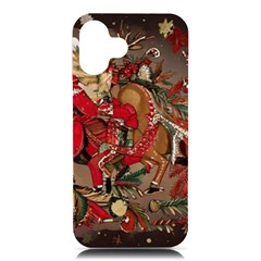 Christmas Art 01 iPhone 16 Plus Black UV Print PC Hardshell Case