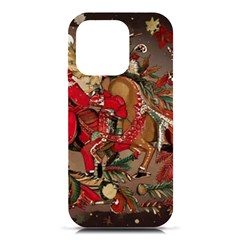 Christmas Art 01 iPhone 16 Pro Black UV Print PC Hardshell Case