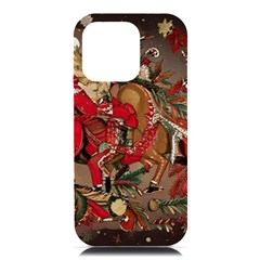 Christmas Art 01 iPhone 16 Pro Max Black UV Print PC Hardshell Case