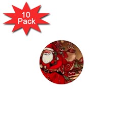 Christmas Art 1  Mini Magnet (10 Pack) 