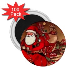 Christmas Art 2 25  Magnets (100 Pack) 