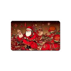 Christmas Art Magnet (name Card) by myclothy