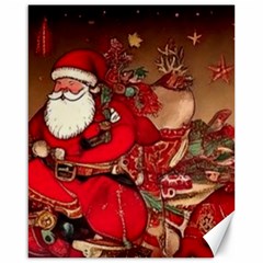 Christmas Art Canvas 16  X 20 