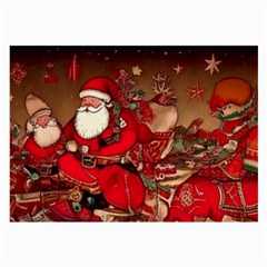 Christmas Art Large Glasses Cloth