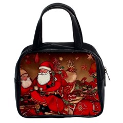 Christmas Art Classic Handbag (two Sides)