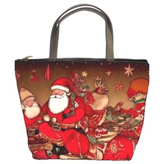 Christmas Art Bucket Bag