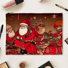 Christmas Art Cosmetic Bag (xl)