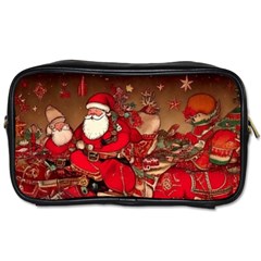 Christmas Art Toiletries Bag (two Sides)