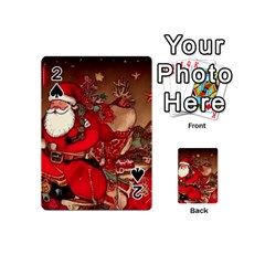 Christmas Art Playing Cards 54 Designs (mini) by myclothy