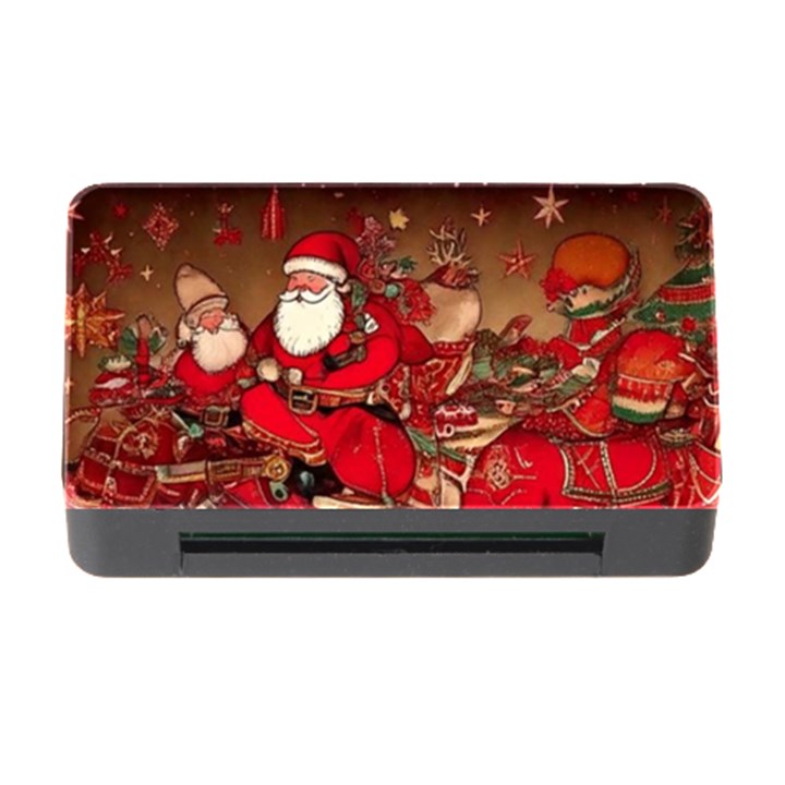 Christmas Art Memory Card Reader with CF