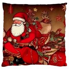 Christmas Art Large Cushion Case (two Sides)