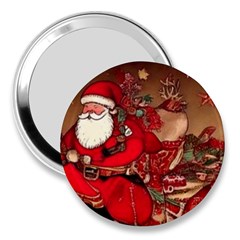 Christmas Art 3  Handbag Mirrors