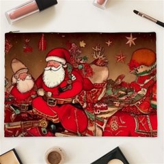 Christmas Art Cosmetic Bag (xxl)