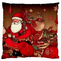 Christmas Art Standard Premium Plush Fleece Cushion Case (one Side) by myclothy