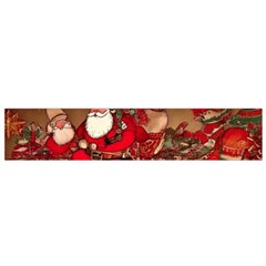 Christmas Art Small Premium Plush Fleece Scarf