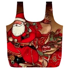 Christmas Art Full Print Recycle Bag (xxl)