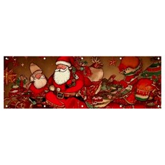 Christmas Art Banner And Sign 12  X 4  by myclothy