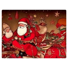 Christmas Art Premium Plush Fleece Blanket (extra Small) by myclothy