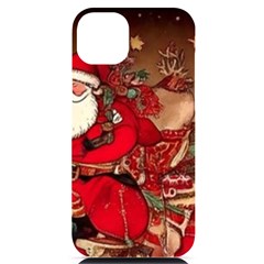 Christmas Art Iphone 14 Plus Black Uv Print Pc Hardshell Case