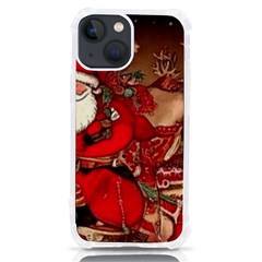 Christmas Art Iphone 13 Mini Tpu Uv Print Case by myclothy