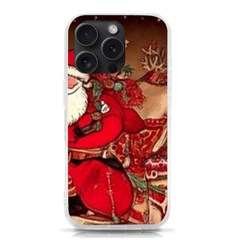 Christmas Art Iphone 15 Pro Tpu Uv Print Case by myclothy