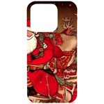 Christmas Art iPhone 15 Pro Black UV Print PC Hardshell Case Front