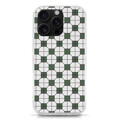 Retro Traditional Vintage Geometric Flooring Green Iphone 16 Pro Tpu Uv Print Case