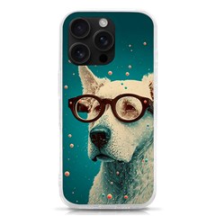 Dog With Glasse Iphone 16 Pro Tpu Uv Print Case