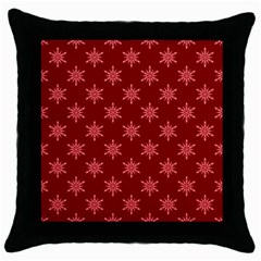 Illustrations Red Abstract Pattern Seamless Texture Throw Pillow Case (black)