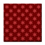 Illustrations Red Abstract Pattern Seamless Texture Tile Coaster Front