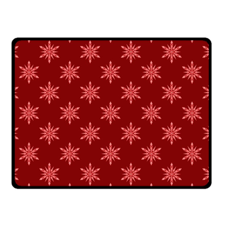 Illustrations Red Abstract Pattern Seamless Texture Two Sides Fleece Blanket (Small)