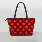 Illustrations Red Abstract Pattern Seamless Texture Classic Shoulder Handbag Back