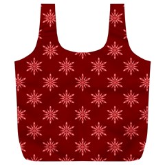 Illustrations Red Abstract Pattern Seamless Texture Full Print Recycle Bag (xl)