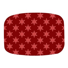 Illustrations Red Abstract Pattern Seamless Texture Mini Square Pill Box by Hannah976