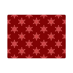 Illustrations Red Abstract Pattern Seamless Texture Premium Plush Fleece Blanket (mini)