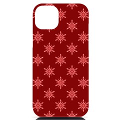 Illustrations Red Abstract Pattern Seamless Texture Iphone 14 Plus Black Uv Print Pc Hardshell Case