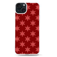 Illustrations Red Abstract Pattern Seamless Texture Iphone 15 Tpu Uv Print Case by Hannah976