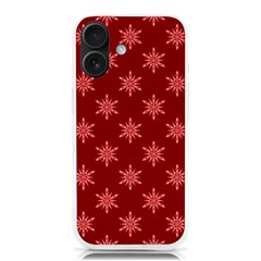 Illustrations Red Abstract Pattern Seamless Texture Iphone 16 Tpu Uv Print Case by Hannah976