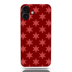 Illustrations Red Abstract Pattern Seamless Texture Iphone 16 Plus Tpu Uv Print Case by Hannah976