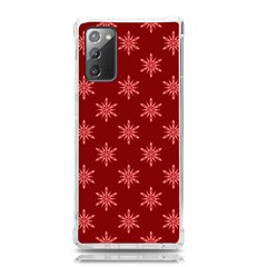 Illustrations Red Abstract Pattern Seamless Texture Samsung Galaxy Note 20 Tpu Uv Case