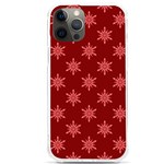 Illustrations Red Abstract Pattern Seamless Texture iPhone 12 Pro max TPU UV Print Case Front