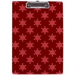 Illustrations Red Abstract Pattern Seamless Texture A4 Acrylic Clipboard