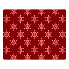 Illustrations Red Abstract Pattern Seamless Texture Premium Plush Fleece Blanket (large)