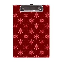 Illustrations Red Abstract Pattern Seamless Texture A5 Acrylic Clipboard