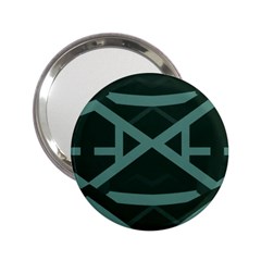 Geometric Design 01 2 25  Handbag Mirrors