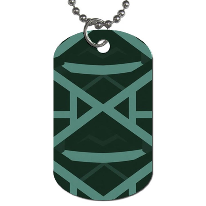 Geometric Design 01 Dog Tag (One Side)